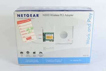 NetGear N300 Wireless PCI Adapter Model No. WN311B - New In Box