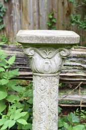 Decorative Cement Planter Display Stand