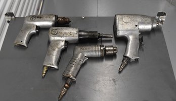 Chicago Pneumatic Air Impact Gun Drills - 4 Total