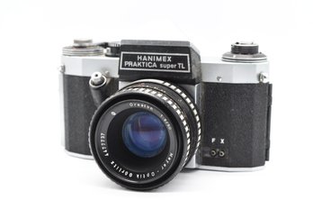 Hanimex Praktica Super TL Vintage Film Camera With Oreston 50mm Lens