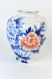 Fukagawa Fine Porcelain Floral Vase