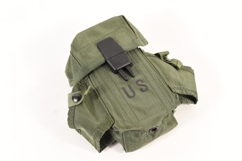 Military Canvas Ammo Belt Case