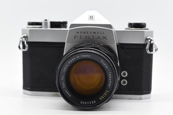 Honeywell Pentax Film Camera SP-500 With Super Takumar Lens