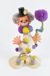 Unique Seashell Clown Figure