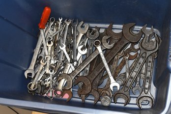 Bucket Of Assorted Wrenches - Too Many To Count!