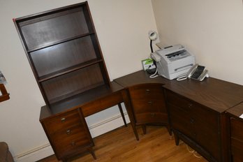 Desk/hutch With Corner Cabinet & Dresser - 3pcs Total