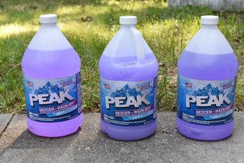 Peak Automobile Deicer Three 1 Gallon Jugs