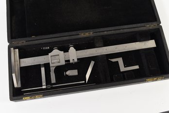 Starrett No. 454 Vernier Depth Gage Micrometer Lathe Machinist