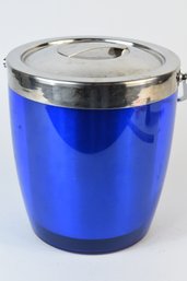 Cobalt Blue & Stainless Steel Ice Pale Bucket