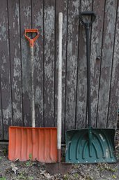 Pair Of Snow Shovels - 2 Total