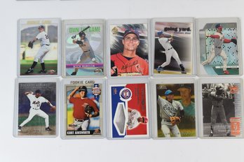 Hank Aaron Kurt Ainsworth Edgardo Alfonso MLB Baseball Cards - 10 Total