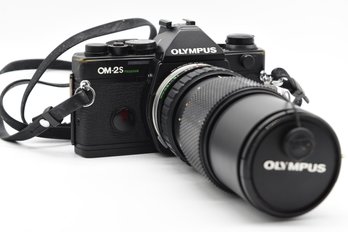 Olympus OM-2S Program Film Camera With 75-150mm Lens