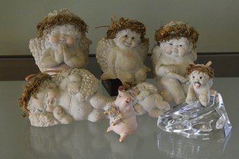 Clay Figurines - 6 Total