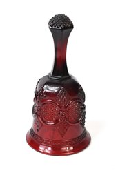 AVON 1876 Cape Cod Collection Ruby Red Dinner Bell