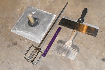 Spackle Knives Spreader & Mixing Bit