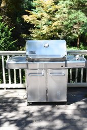 Weber Geneisus Stainless Steel 3 Burner Propane Gas Grill