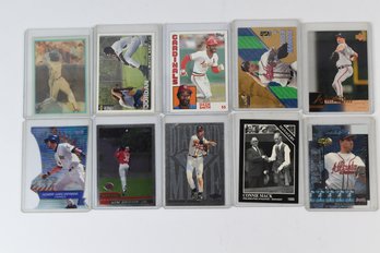 Michael Jordan Ken Griffey Jr Greg Maddux  MLB Baseball Cards - 10 Total