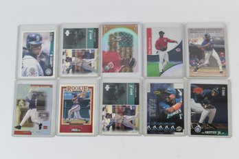 Ken Griffey Jr MLB Baseball Cards TOPPS INDEX - 10 Total