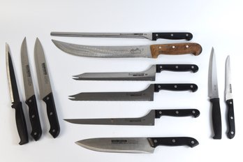 Kosh Messer Showtime SIX Star R.H. Forschner Co. Cutlery Knives - 11pcs Total - Carving  Filet Saw Knife Knife