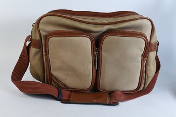 Zippered Shoulder Bag