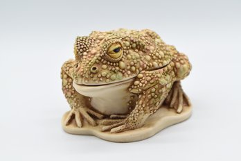 Harmony Kingdom 'waiting On A Kiss' Toad Trinket Box