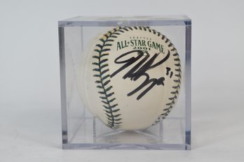 Mike Piazza 2001 Autographed All Star Game MLB Official Major League Baseball