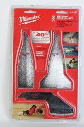 Milwaukee 3pcs Material Removal Set