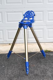 Criterion Golden Pyramid Telescope Tripod - Blue