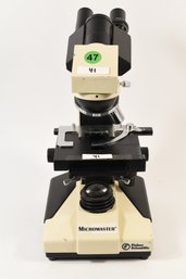 Fisher Scientific MicroMaster Microscope With 2 Objectives