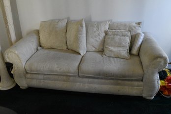 Plush 2 Seat Living Room Sofa Couch