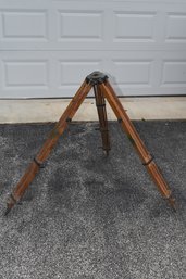 Vintage Wooden Telescope Tripod