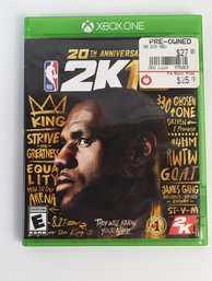 NBA2k19 20th Anniversary Edition  Video Game For Xbox One