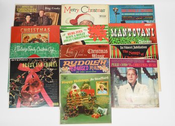 13 Christmas Song Vinyl Records