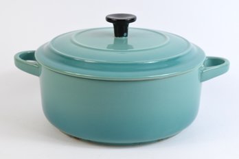 Swiss Pro Cookware 3qt Lidded Stoneware Pot 7.5'