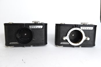 Vivitar Universal Film Camera Bodies - 2 Total