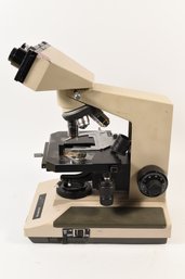 Olympus BH-2 Microscope With 4 Objectives