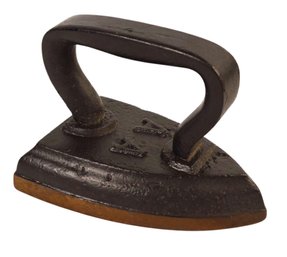 Vintage Cast Hand Iron - Heavy!