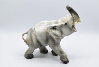 Porcelain Elephant Made In Italy