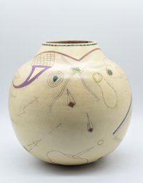 Mirk Kuzio Signed Pottery Vase