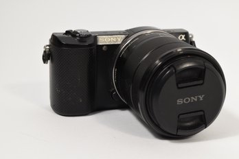 Sony Alpha A5000 ILCE-5000 W/ 18-55mm Lens Model No SER1855