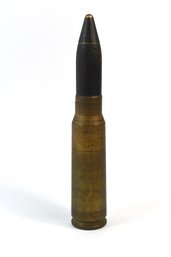 Large Caliber Bullet Casing Round - Un-Loaded