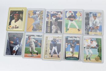 Alex Rodriguez Sammy Sosa MLB Trading Baseball Cards - 10 Total
