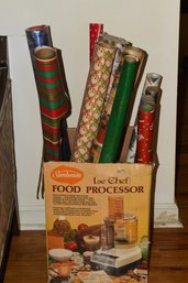 Large Lot Of Assorted Wrapping Paper