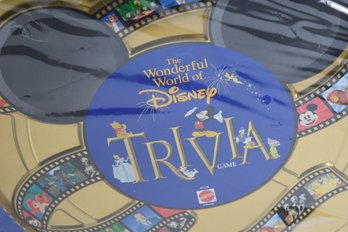 1997 The Wonderful World Of Disney Trivia Game By Mattel  - New In Box