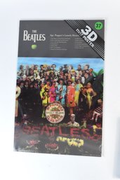 The Beatles 11x17 3D Poster