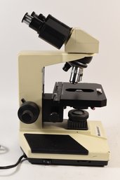 Fisher MicroMaster CAT No. 12-581B Microscope With 2 Objectives