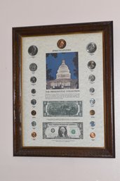 The Presidential Collection Framed US Coins & Bills