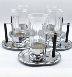 Twin Birds Japan Coffee Cup Set With Trays