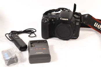 Canon EOS 20D DSLR Camera Body With Extra Batteries And Charger