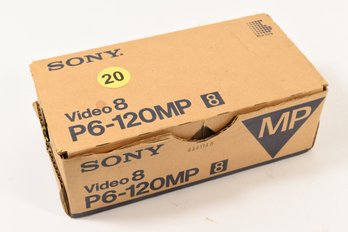 Sony Video 8 P6-120MP Blank Tapes - 10 Total